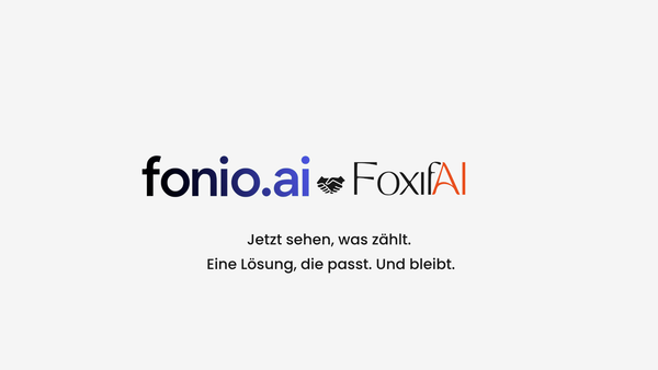 Fonio.ai X FoxifAI: Produktive Voicebots für moderne Unternehmen